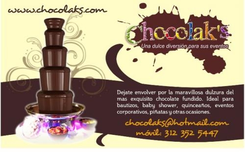 Alquiler de Fuente de Chocolate