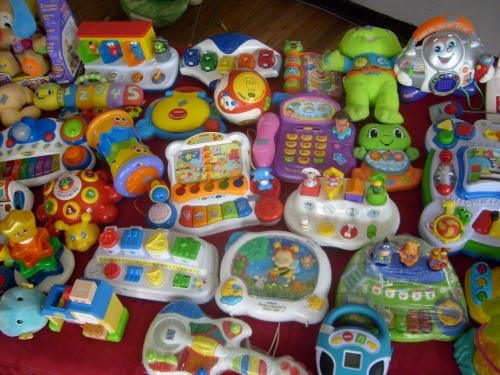 juguetes fisher price usados