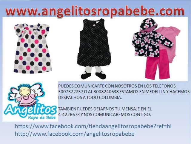 Ropa carters para bebe - angelitos ropa bebe en Medellín - Ropa y calzado |  283121